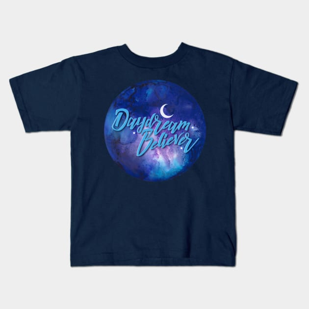 Daydream Believer - Celestial Kids T-Shirt by Angel Pronger Design Chaser Studio